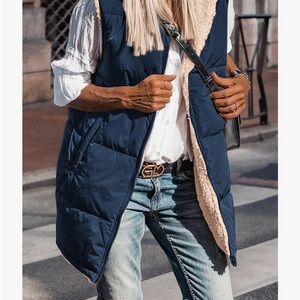 Pretty Garden Fall 2024 Reversible Vest